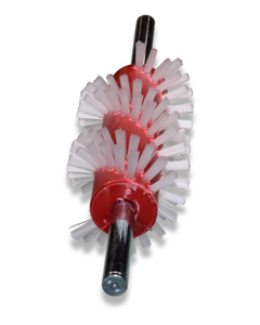 Egg belt brush E 95 with shaft for elevator 311 ST UV/EV-EU